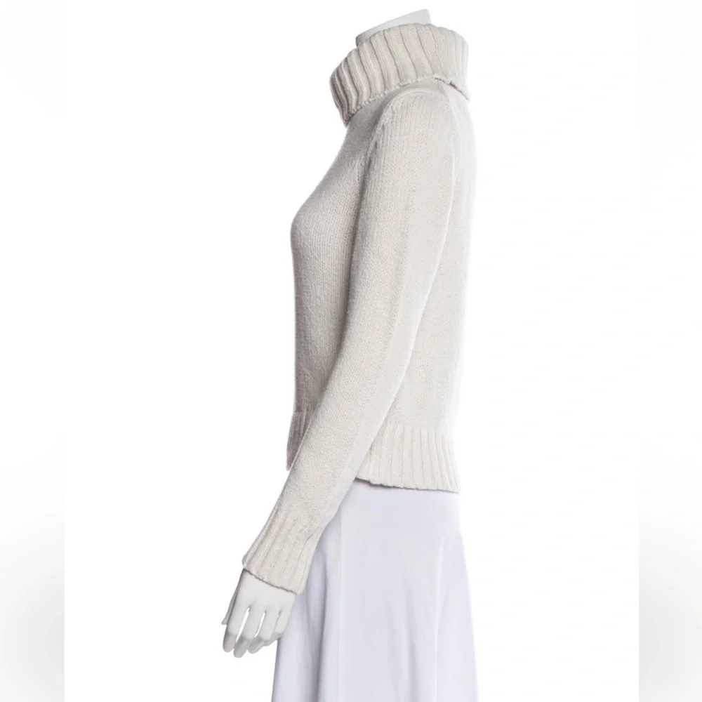 Jenni Kayne White Turtleneck - Picture 2 of 4